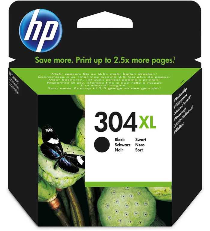 HP 304XL noir Cartouche d'encre d'origine