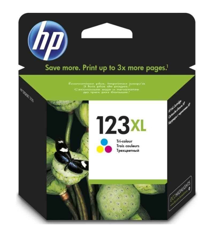 HP 123XL couleur Cartouche d'encre d'origine HP 123XL couleur Cartouche d'encre d'origine