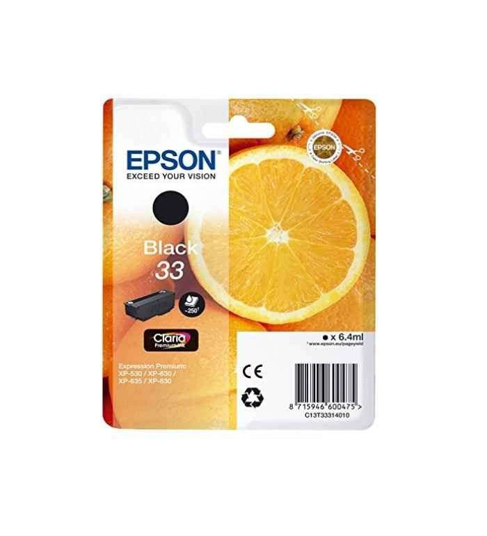 Epson 33 noir Cartouche d'encre d'origine