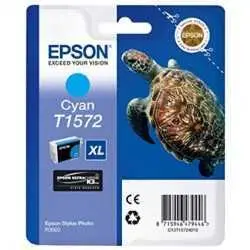 Epson T1572 Cyan Tortue Cartouche d'encre d'origine