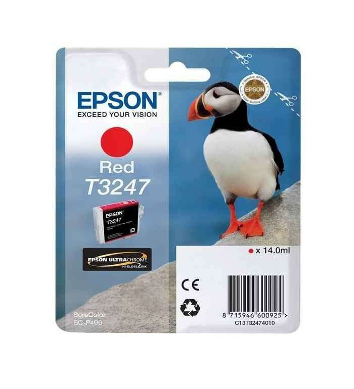 EPSON T3247 rouge Cartouche d'encre d'origine