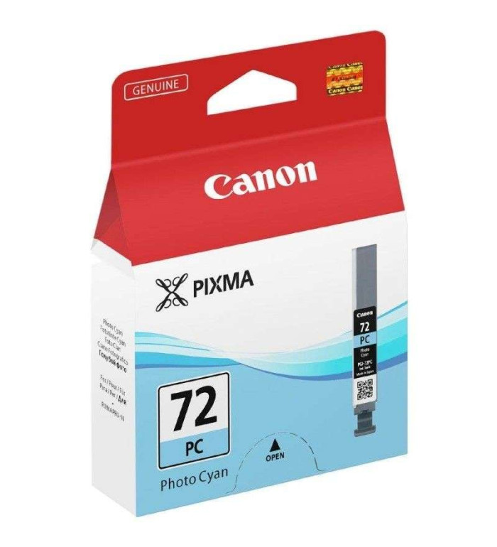 Canon PGI-72PC Photo cyan Cartouche d'encre d'origine Canon PGI-72PC Photo cyan Cartouche d'encre d'origine