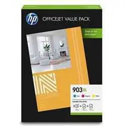 HP 903XL Pack Office 3 Cartouches d'encre Couleur