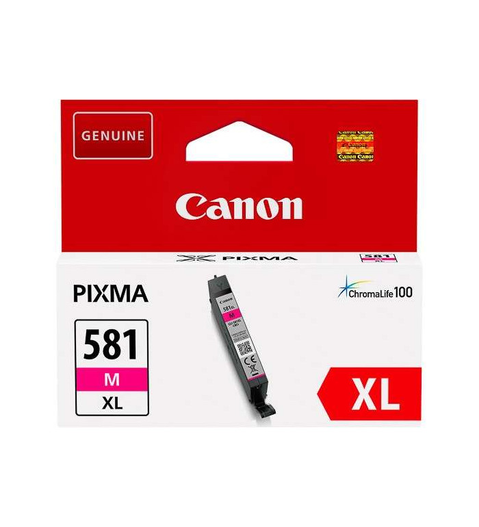 Canon CLI-581XL Magenta, Cartouche d'encre d'origine Canon CLI-581XL Magenta, Cartouche d'encre d'origine