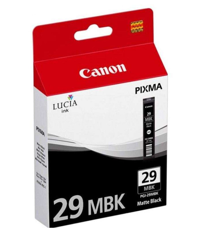 Canon PGI-29MBK noir mat Cartouche d'encre d'origine Canon PGI-29MBK noir mat Cartouche d'encre d'origine