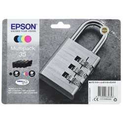 Epson 35 Noir couleur Cadenas Multipack de 4 Cartouches d'encre d'origine