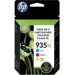 HP 935XL Cyan Magenta Jaune Lot de 3 cartouches couleur