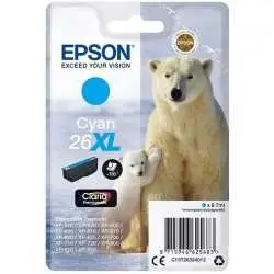 Epson 26XL Cyan Ours Polaire Cartouche d'encre d'origine