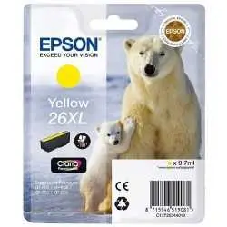 Epson 26XL Jaune Ours Polaire Cartouche d'encre d'origine