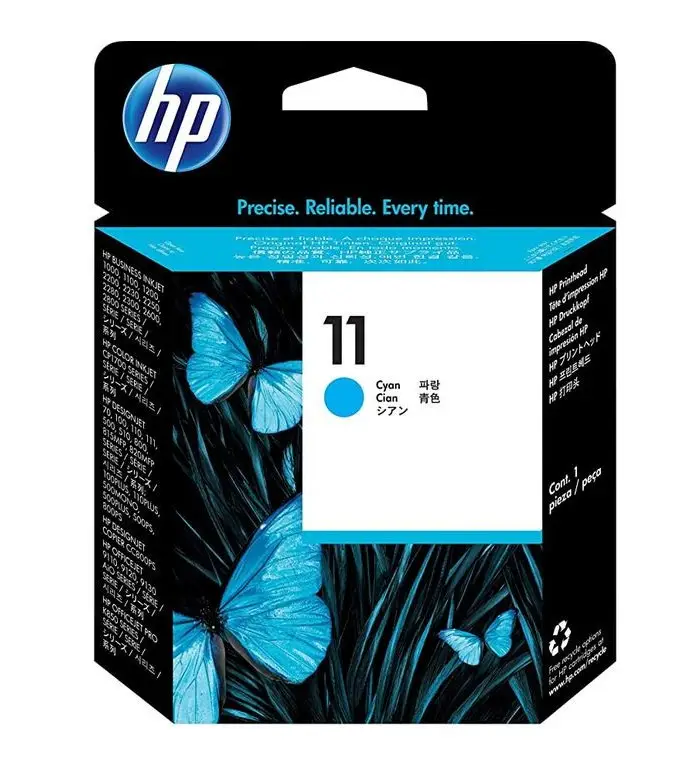 HP 11 cyan Tête d'impression d'origine C4811A