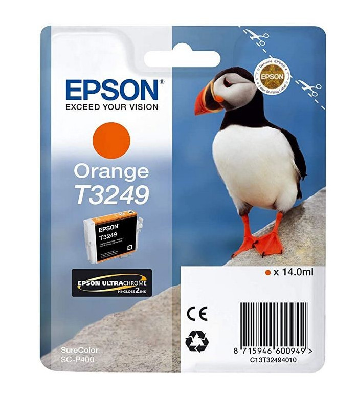 EPSON T3249 orange Cartouche d'encre d'origine