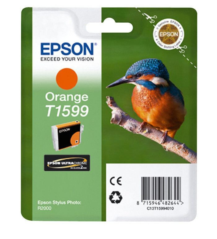 Epson T1599 orange Cartouche d'encre d'origine