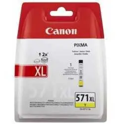 Canon CLI-571Y XL Jaune Cartouche d'encre d'origine