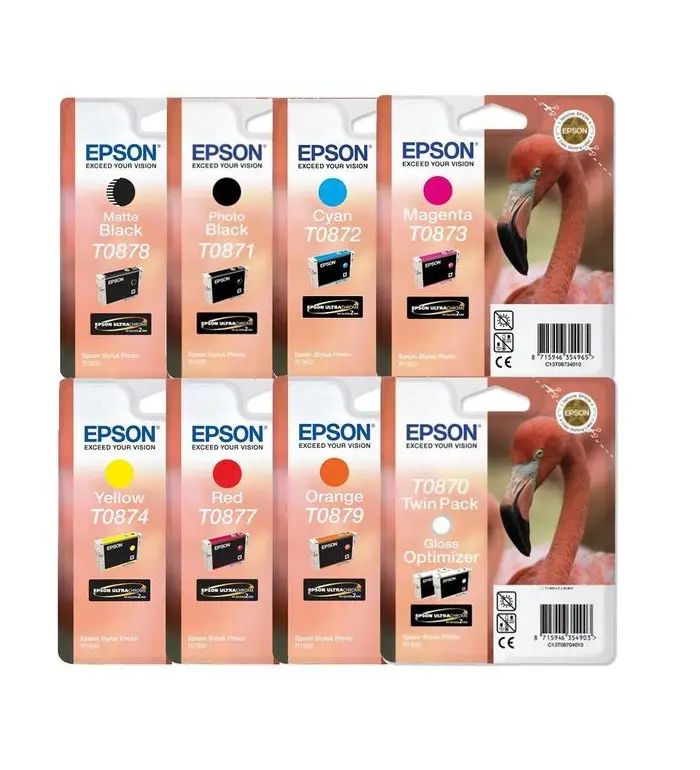 Epson T087 Multipack - Cartouches d'encre d'origine