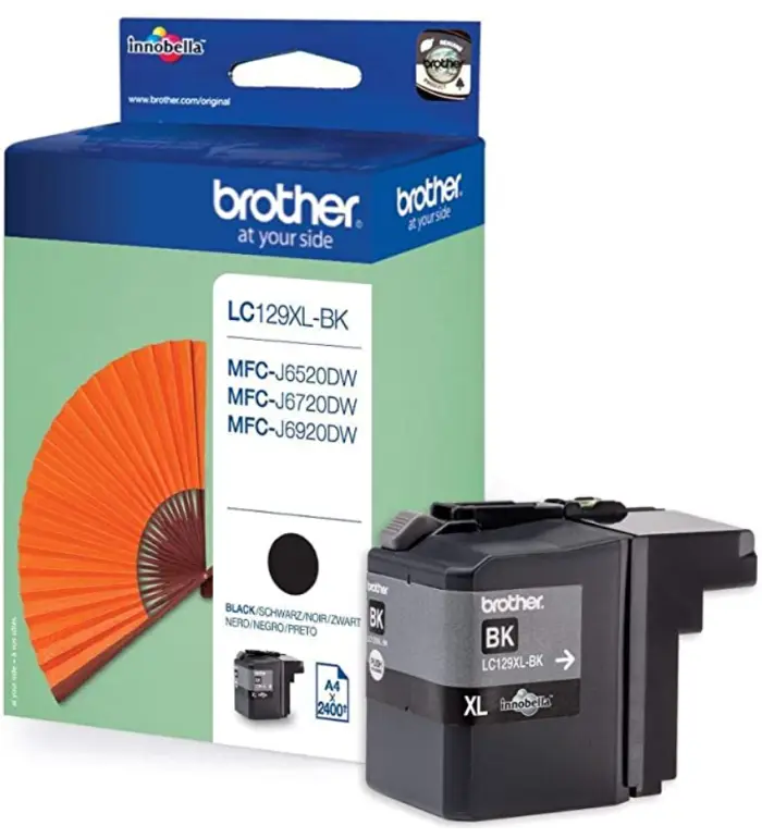 Brother LC129XL-BK noir Cartouche d'encre d'origine