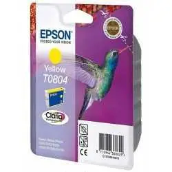 Epson T0804 Jaune Colibri Cartouche d'encre d'origine