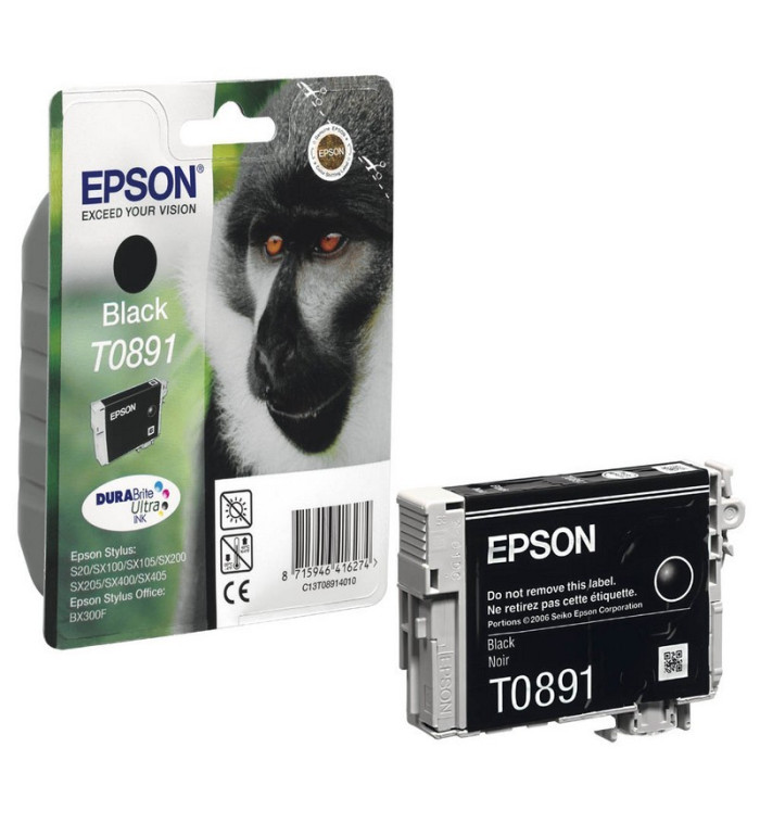 Epson T0891 noir Cartouche d'encre d'origine