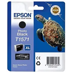 Epson T1571 Noir Photo Cartouche d'encre d'origine
