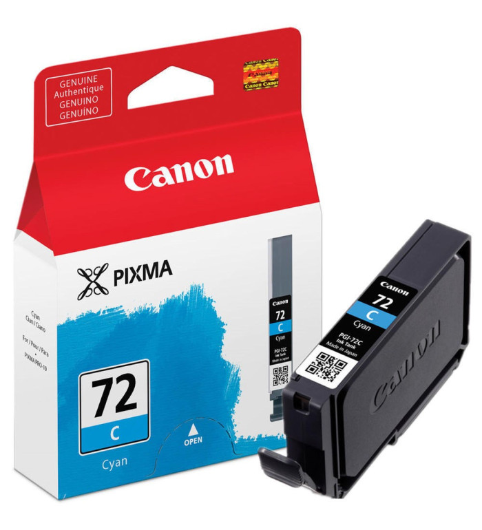 Canon PGI-72C cyan Cartouche d'encre d'origine Canon PGI-72C cyan Cartouche d'encre d'origine