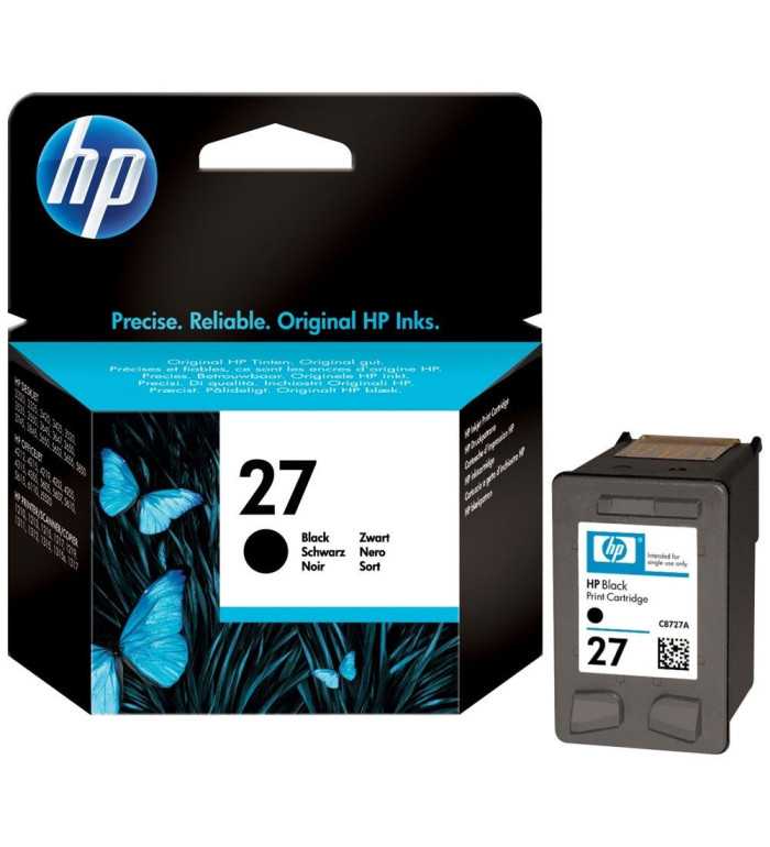 HP 27 noir Cartouche d'encre d'origine