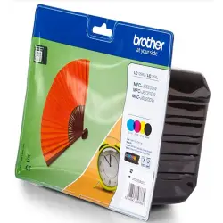 Brother LC129XL/LC125XL Noir couleur Cartouches d'encre d'origine