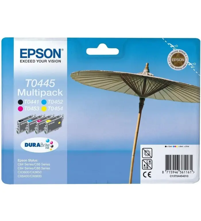 Epson Multipack T0445 Cartouches d'encre d'origine au prix le moins cher sur promos-cartouches.com