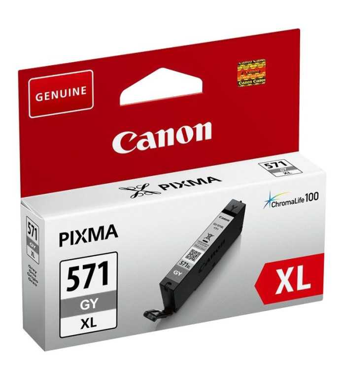 Canon CLI-571GY XL gris Cartouche d'encre d'origine