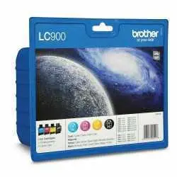 Brother LC900 noir couleur Cartouches d'encre d'origine