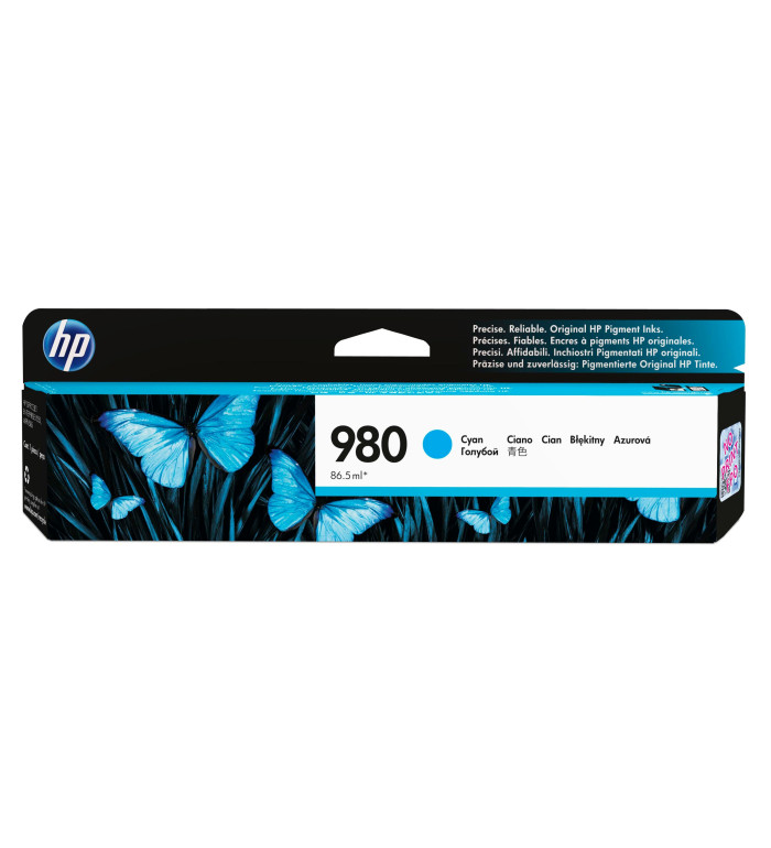 HP 980 cyan Cartouche d'encre d'origine HP 980 cyan Cartouche d'encre d'origine