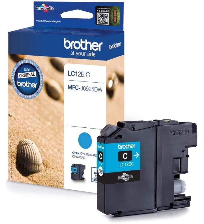BROTHER LC12EC cyan cartouche d'encre d'origine