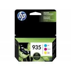 HP 935 Cyan, jaune, magenta Cartouches d'encre