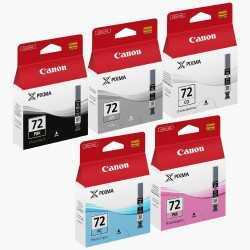 CANON PGI-72 Pack de 5 cartouches d'encre d'origine