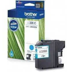 Brother LC22E C Cyan Cartouche d'encre d'origine