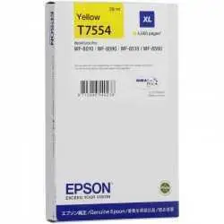 Epson T7554XL Jaune Cartouche d'encre d'origine