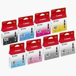 Canon CLI-42 BK/GY/LG/C/M/Y/PC/PM Multipack Cartouches d'encre d'origine