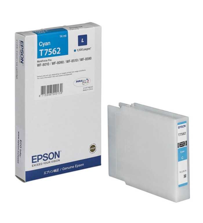 Epson T7562L cyan Cartouche d'encre d'origine