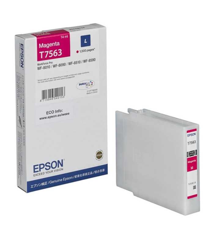 Epson T7563L magenta Cartouche d'encre d'origine