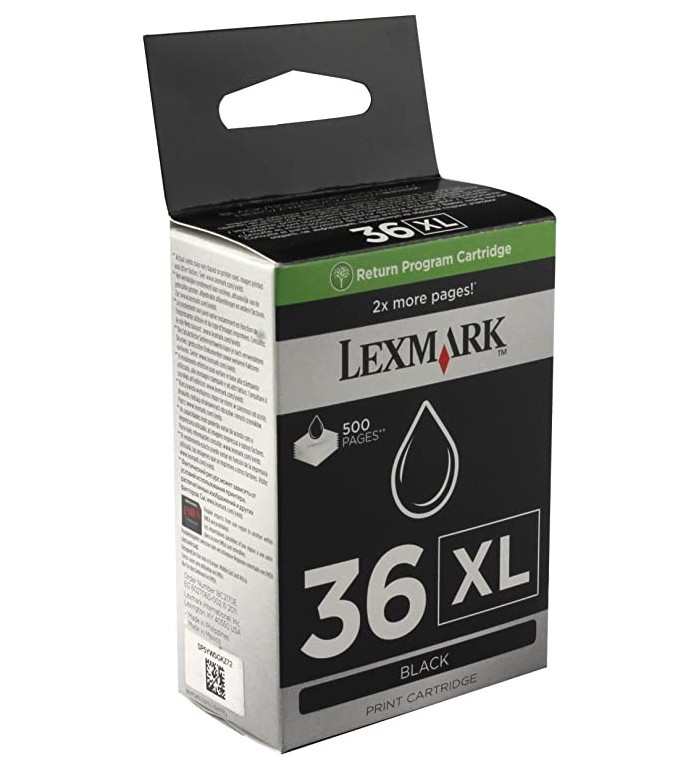 Lexmark 36XL noir Cartouche d'encre d'origine