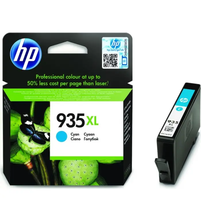 HP 935XL cyan Cartouche d'encre d'origine