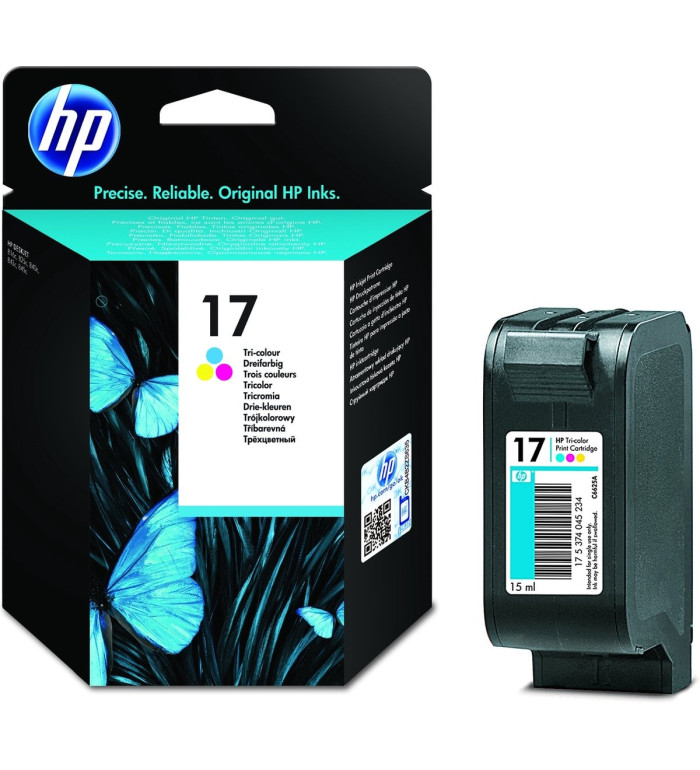 HP 17 couleur Cartouche d'encre d'origine - C6625AE HP 17 couleur Cartouche d'encre d'origine - C6625AE