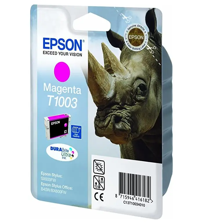 Epson T1003 magenta Cartouche d'encre d'origine Durabrite