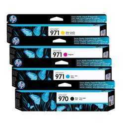 HP 970/971 noir couleur - Cartouches d'encre d'origine