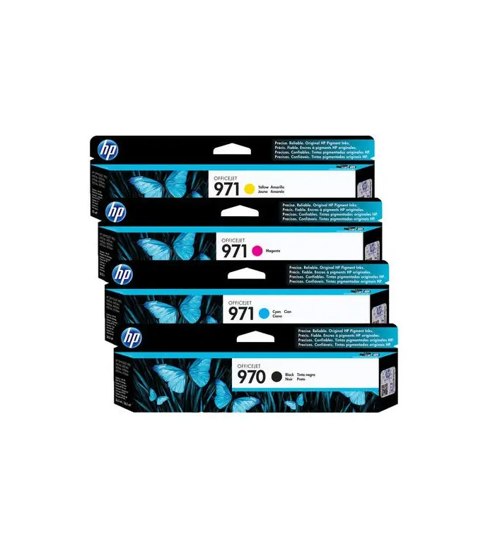 HP 970/971 noir couleur - Cartouches d'encre d'origine HP 970/971 noir couleur - Cartouches d'encre d'origine