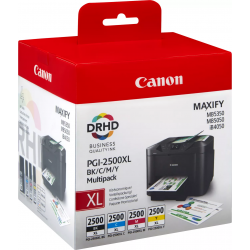 Canon PGI-2500XL Noir, couleur Cartouches d'encre d'origine