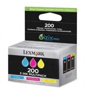 Lexmark 200 couleur pack de 3 cartouches d'encre d'origine