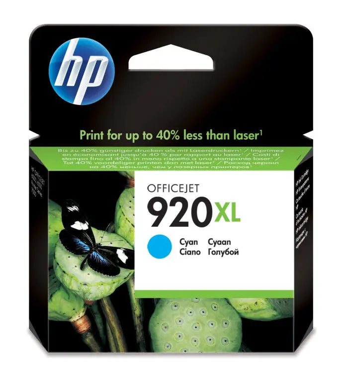 HP 920XL Cyan Cartouche d'encre d'origine