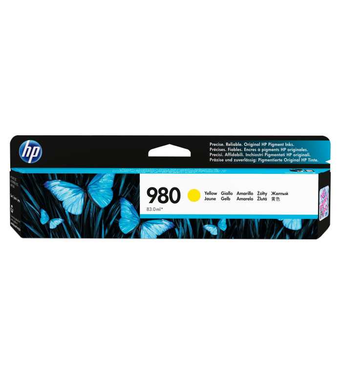 HP 980 Jaune Cartouche d'encre d'origine