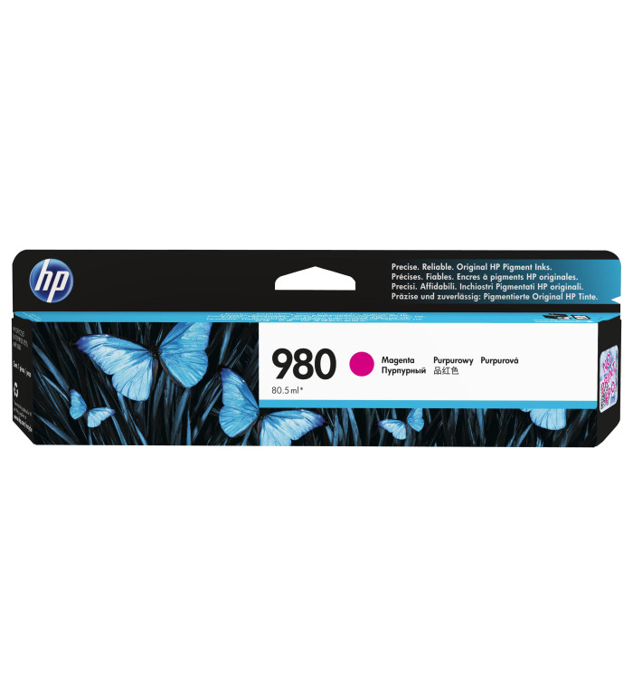 HP 980 Magenta Cartouche d'encre d'origine HP 980 Magenta Cartouche d'encre d'origine
