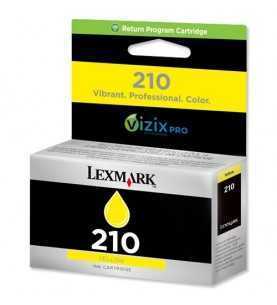 Lexmark 210 Jaune Cartouche d'encre d'origine