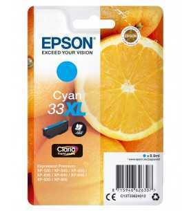 Epson 33XL Cyan d'origine – Cartouche Epson C13T33624012